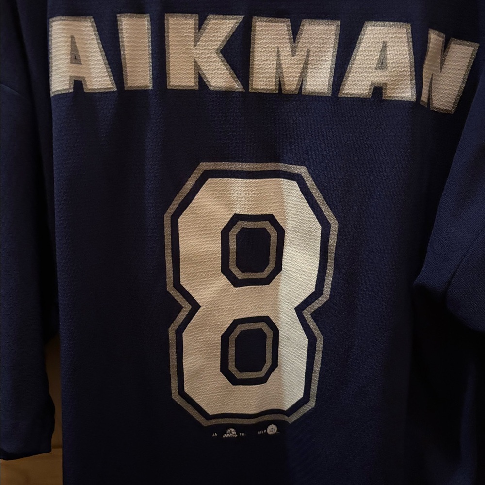 Vintage Sport Attack Dallas Cowboys #8 Aikman shirt size large - Picture 4 of 4